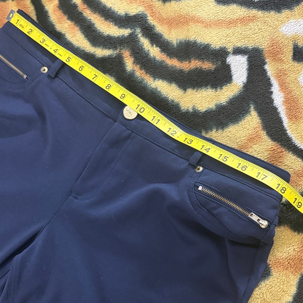 Soho Apparel Navy Women's Straight Leg Dress Pants Size 12 - Picture 8 of 11